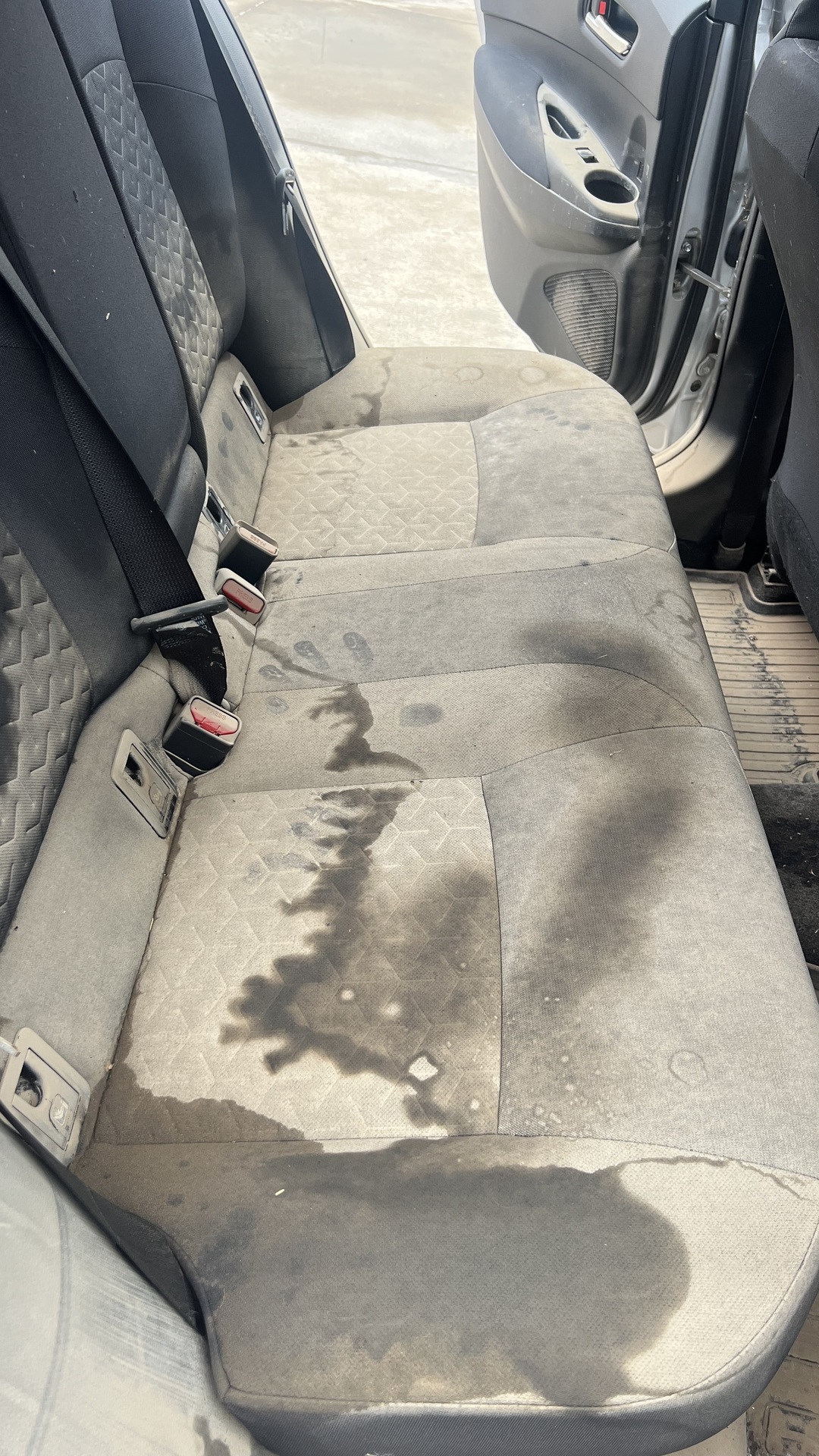 Before photo for Car Upholstery Cleaning