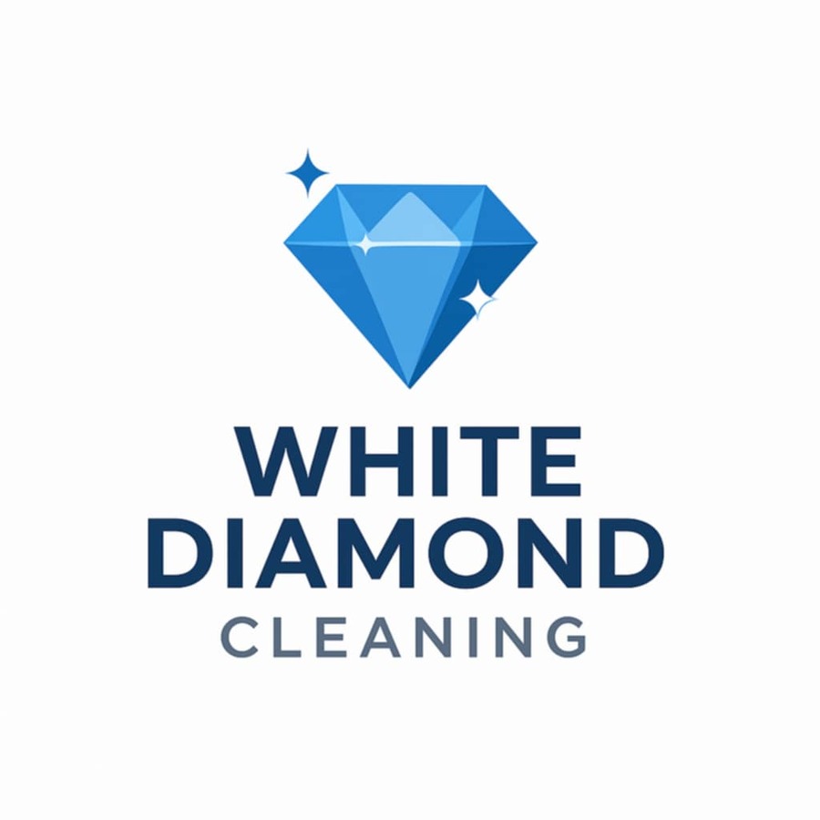 WHITE DIAMOND CLEANING  logo