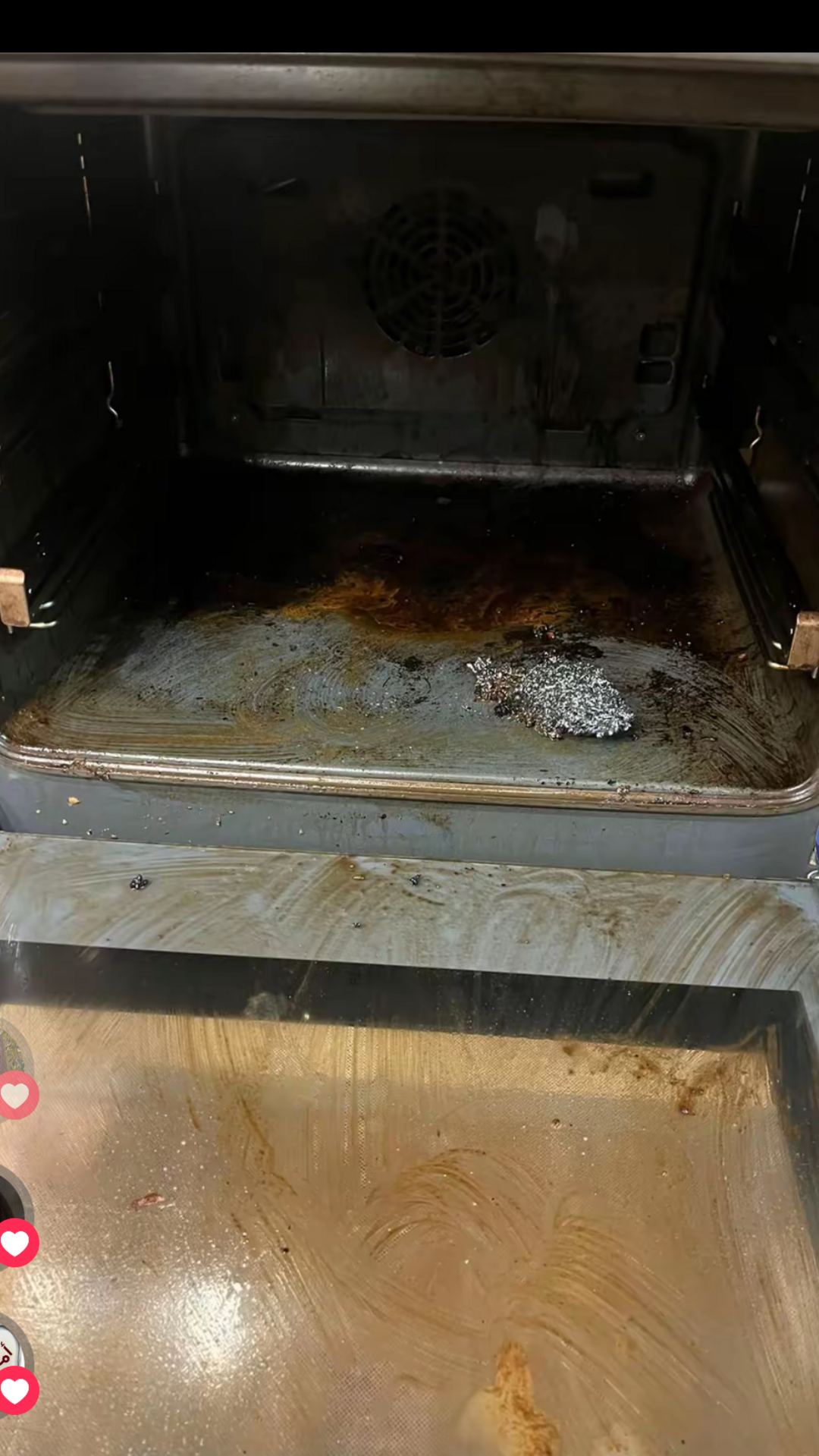 Before photo for Oven and Fridge Cleaning